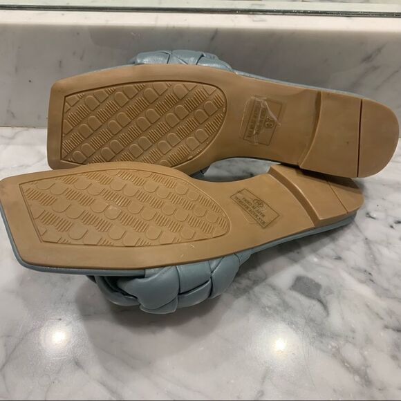 NEW ✨💙 Woven Square Toe Slides Sandals - Picture 4 of 4